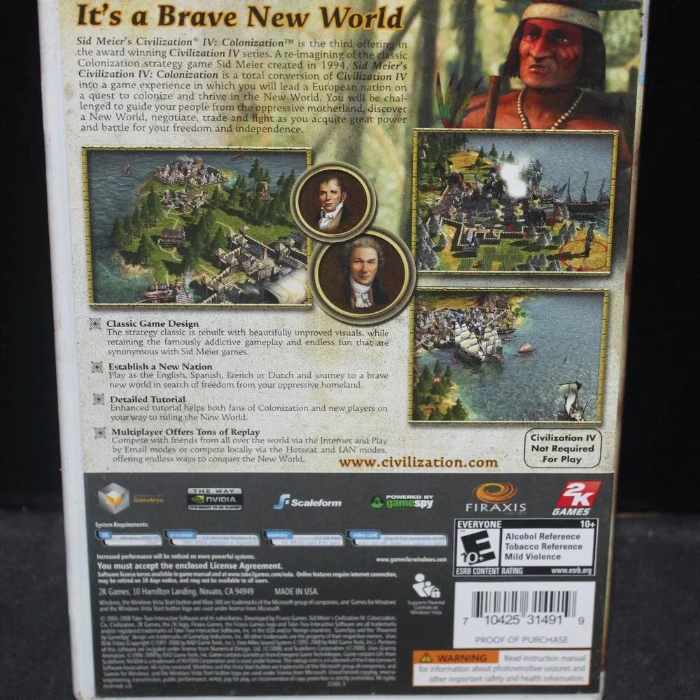SID MEIER'S CIVILAZATION IV - COLONIZATION